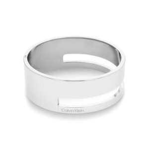 Calvin Klein Brazalete Rígido para Mujer Colección GEOMETRIC ESSENTIALS de Acero Inoxidable - 35000674