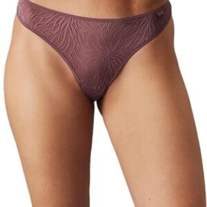 Calvin Klein Tanga Mujer Thong Ropa Interior, Rosa (Keepsake Rose), XL
