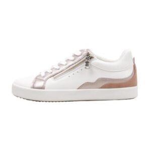 Geox D BLOMIEE J, Zapatillas Mujer, Optic White/Nude, 38 EU