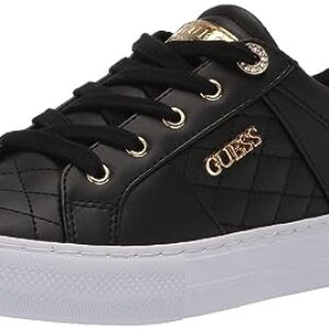 GUESS Loven, Zapatillas Mujer, Negro/Multicolor, 37.5 EU