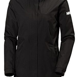 Helly Hansen Mujeres Abrigo largo W Aden, Negro, XS