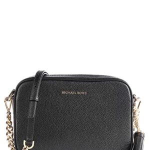 Michael Kors Ginny bolsa de hombro para mujer, Black