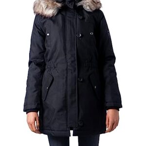 ONLY ONLIRIS CC OTW - Chaqueta de invierno para mujer, color negro con Nature FUR, talla XS