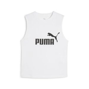 PUMA ESS No. 1 Logo Slim Tank, Tanques Mujer, PUMA White, XL