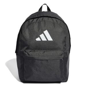 adidas Unisex Adulto Classic 3BARS Backpack, Black / White, One Size
