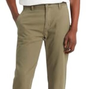 Levi's Xx Chino Slim Ii Pantalones, Bunker Olive Shady Gd B, 32W / 32L Hombre