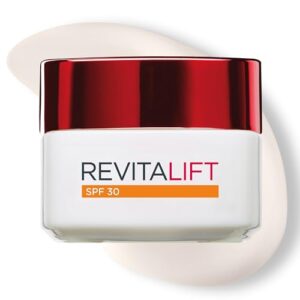 L'Oreal Paris Revitalift Crema de Día Anti-edad Hidratante con Protección Solar SPF 30, Antiarrugas y Extra Firmeza, 50 ml