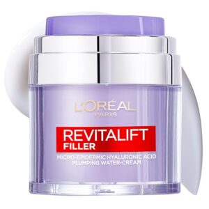 L'Oreal Paris Revitalift Filler Crema, Con Ácido Hialurónico Micro-epidérmico, Antienvejecimiento, Para todo tipo de piel, 50ml