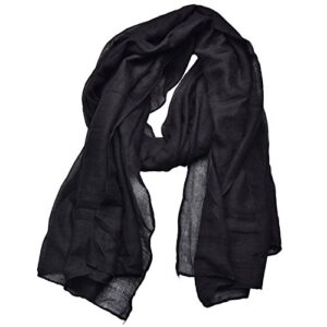 Outrip ehsbuy Bufandas de Algodón Pañuelos Mujer Bufanda de Moda Suave y Ligera para Mujer Chal Envolvente Sólido para Cuello Foulard