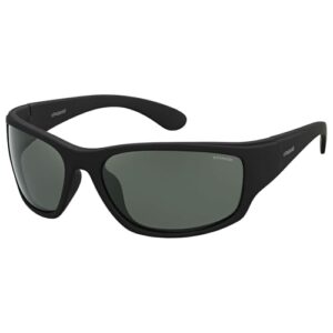 Polaroid PLD 7005/S RC YYV 63 Gafas de Sol, Negro (Black Rubber/Green Pz), Hombre